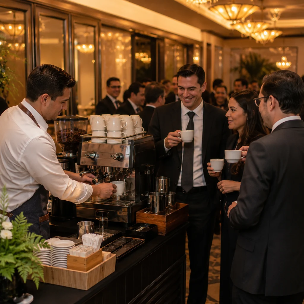 Servicio de baristas para eventos corporativos en Bogotá y alrededores