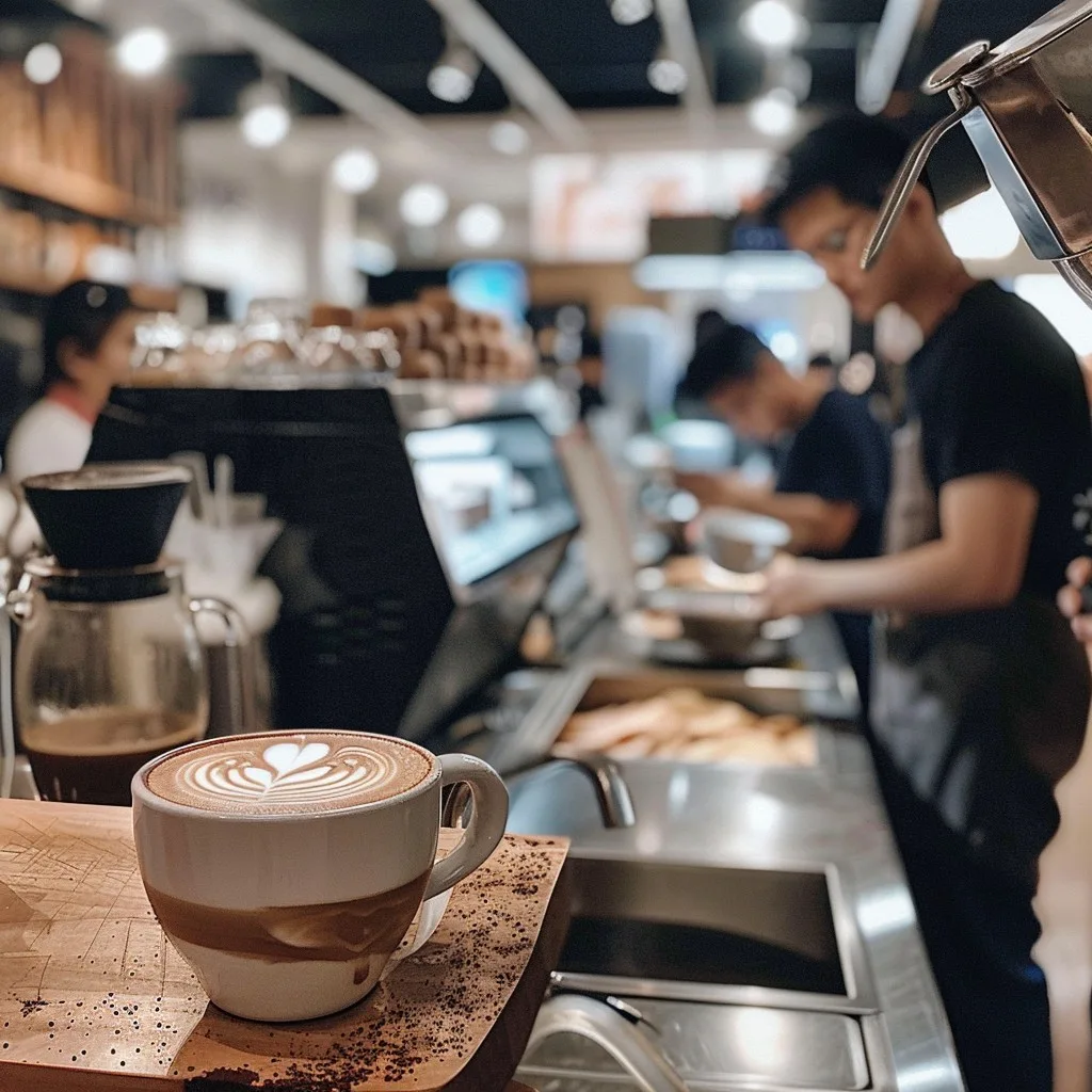 Baristas especializados dirigiendo una cata de café empresarial en Bogotá