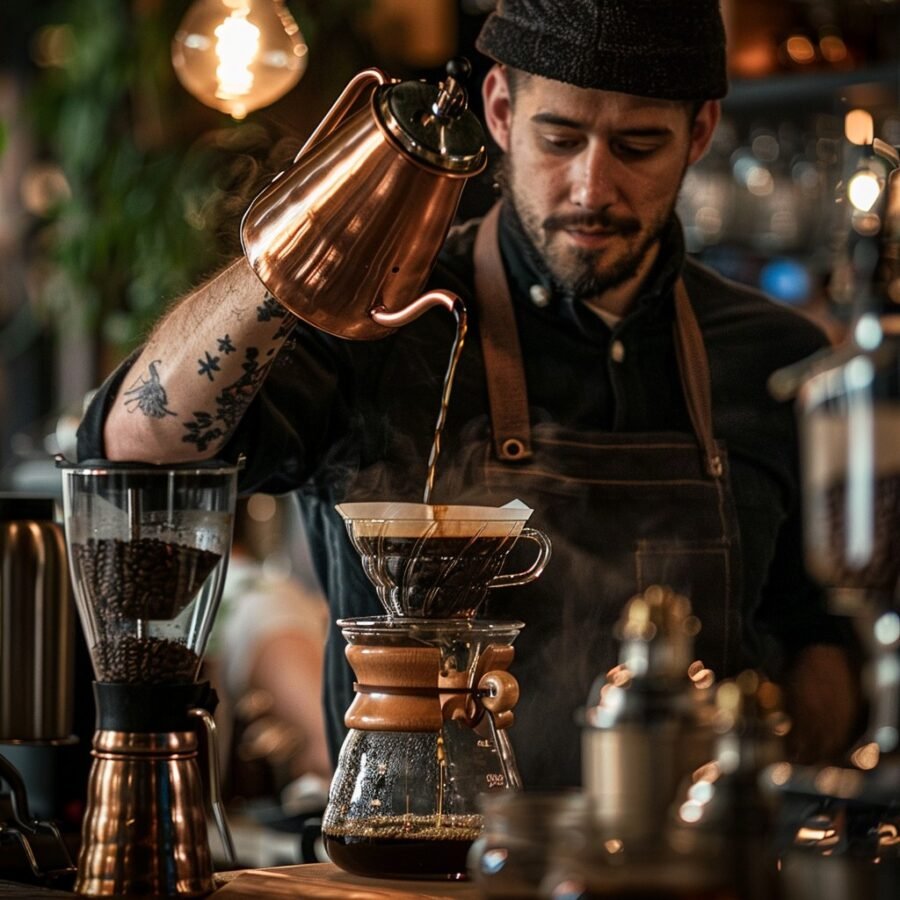 Baristas profesionales en eventos empresariales en Bogotá