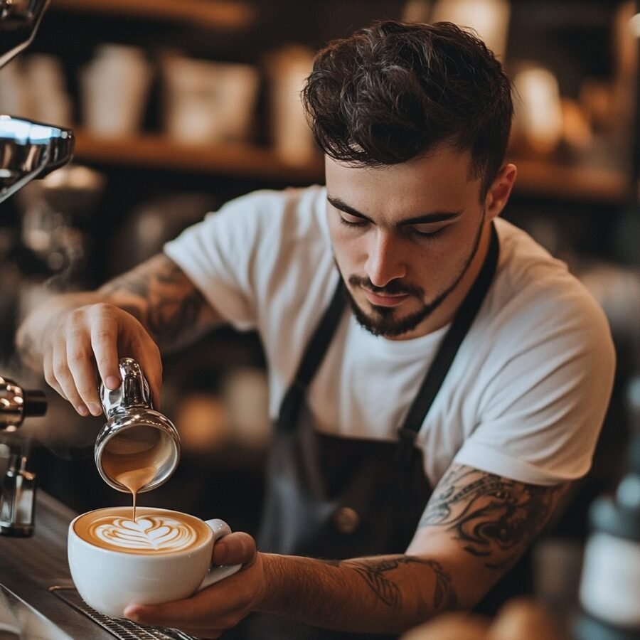 Experiencia de café premium en eventos sociales con baristas en Bogotá